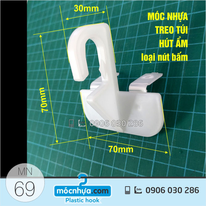 Kích-thước-Móc-nhựa-hút-ẩm-loại-bấm-MN69