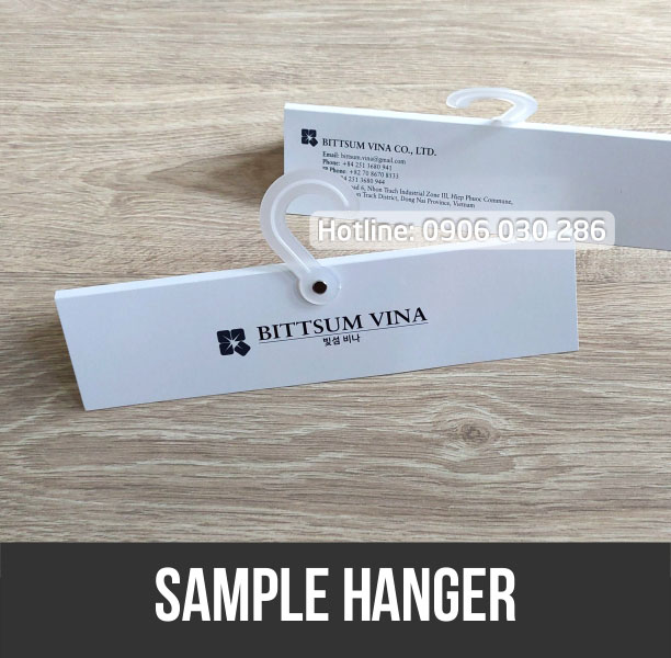 sample hanger, bảng treo mẫu vải